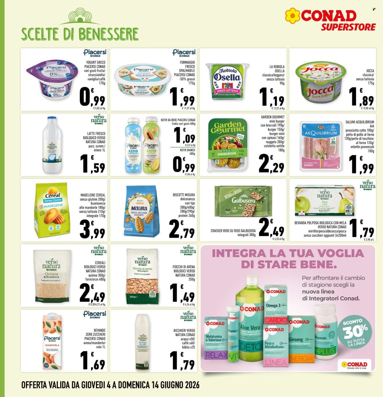 Volantino Conad Superstore - 4/6/2026 - 13/6/2026. Pagina 16