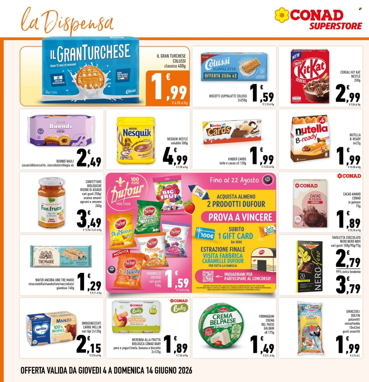 Volantino Conad Superstore - 4/6/2026 - 13/6/2026. Pagina 18
