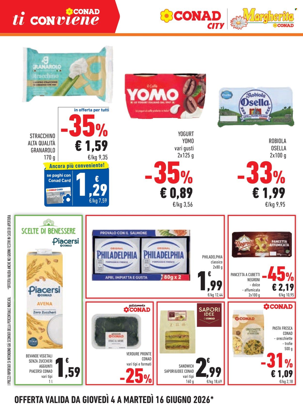 Volantino Margherita Conad - 4/6/2026 - 16/6/2026. Pagina 8