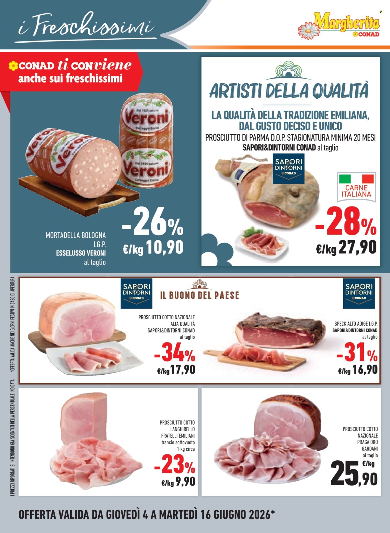 Leták Margherita Conad - 4.6.2026 - 16.6.2026. Strana 14