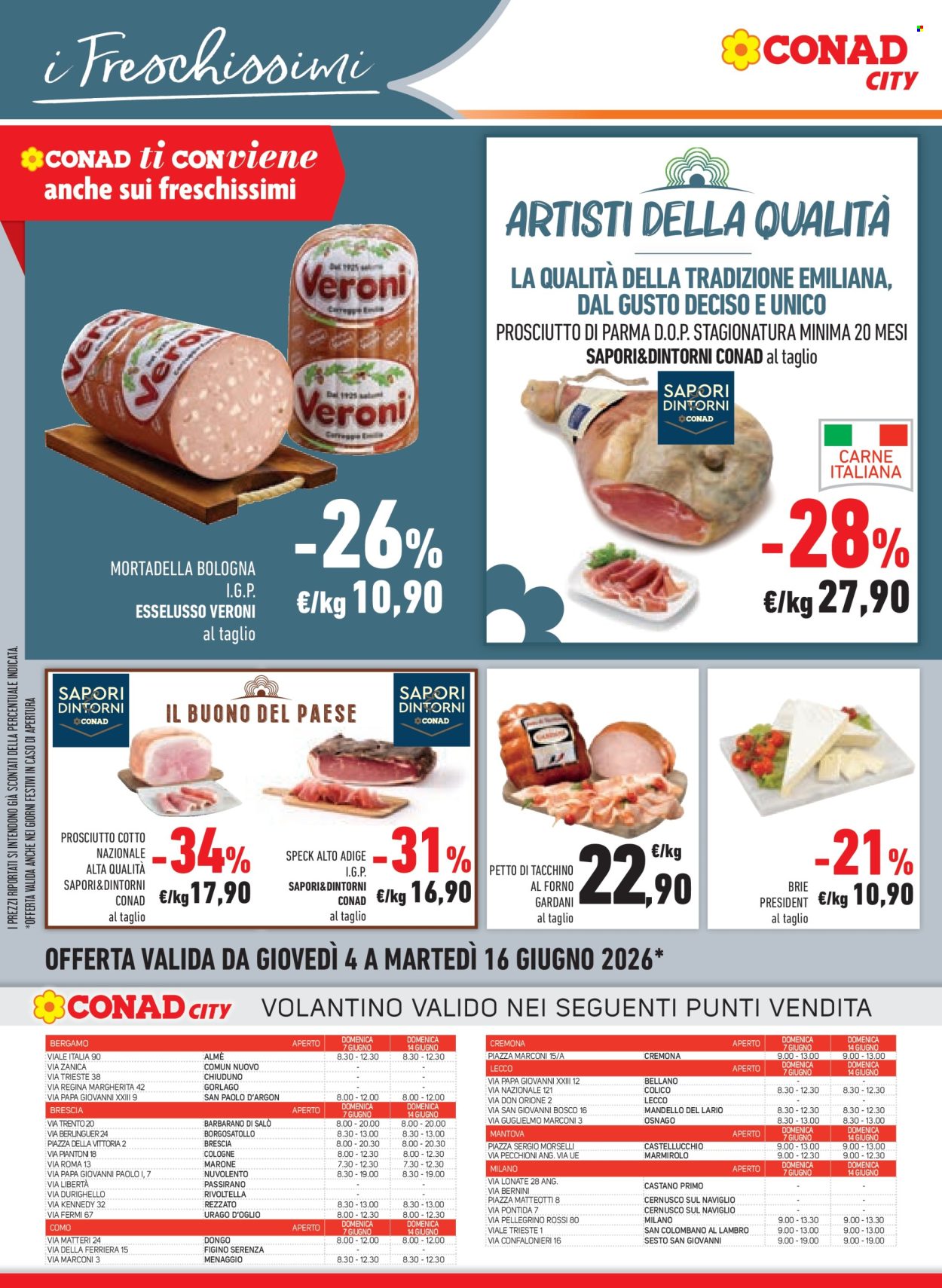 Leták Conad - 4.6.2026 - 16.6.2026. Strana 16