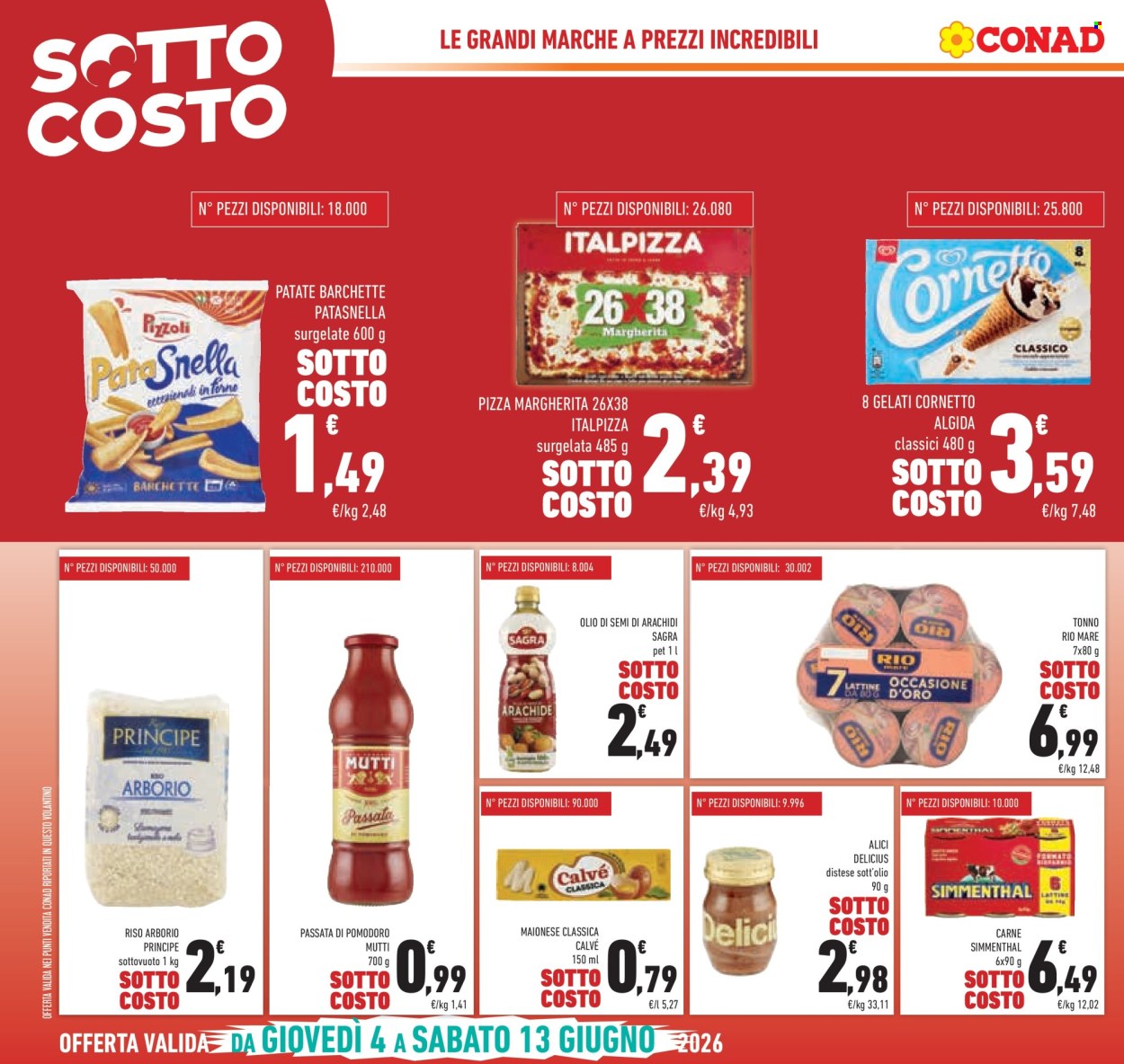 Leták Conad - 4.6.2026 - 16.6.2026. Strana 8