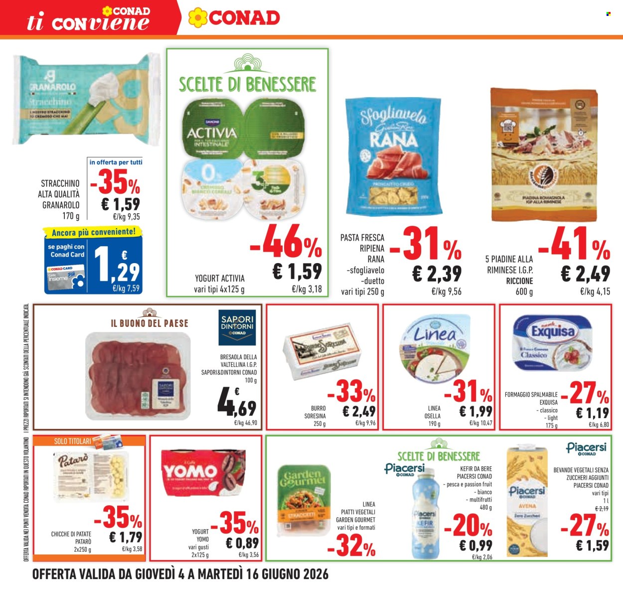 Leták Conad - 4.6.2026 - 16.6.2026. Strana 22