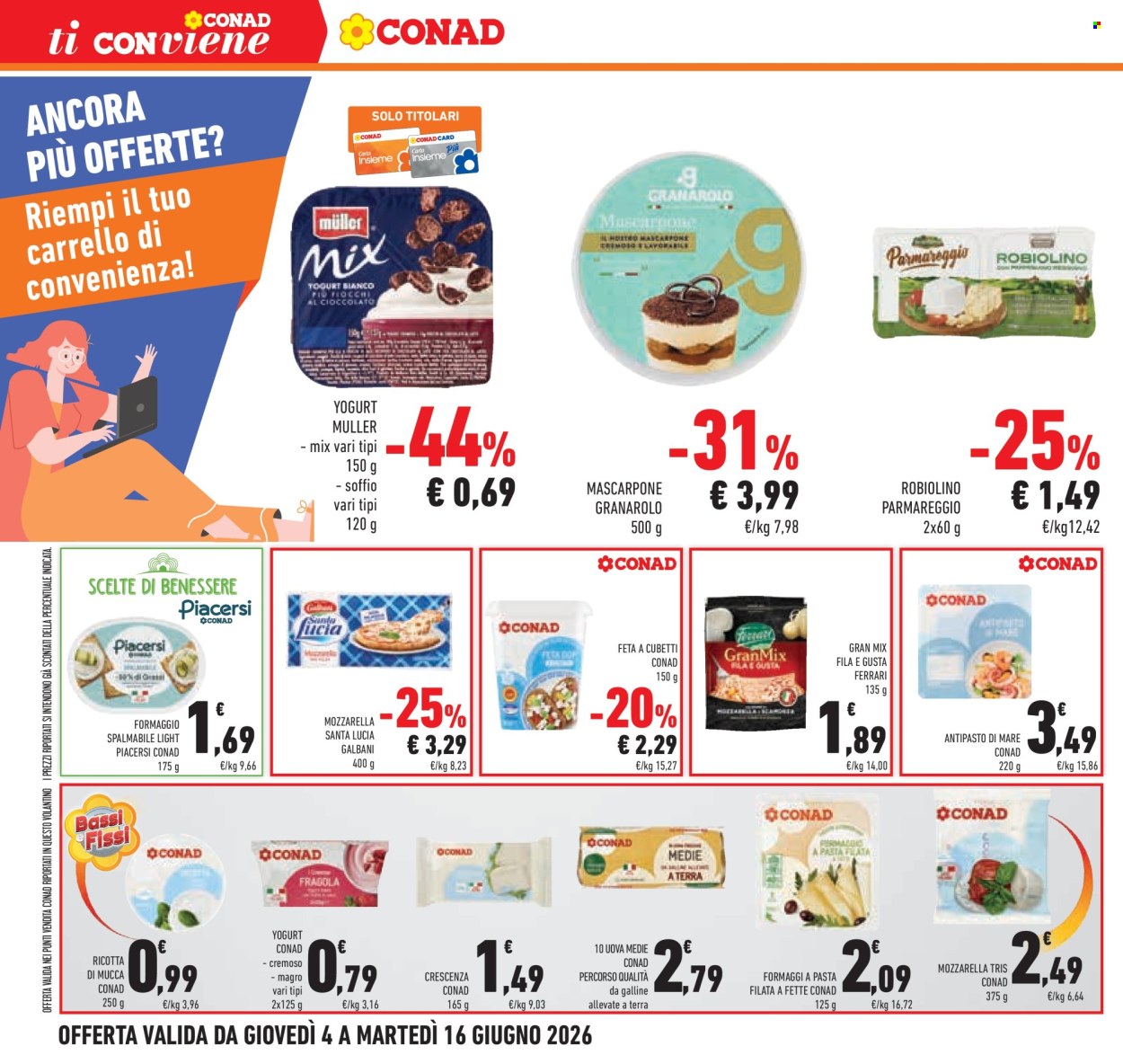 Leták Conad - 4.6.2026 - 16.6.2026. Strana 30