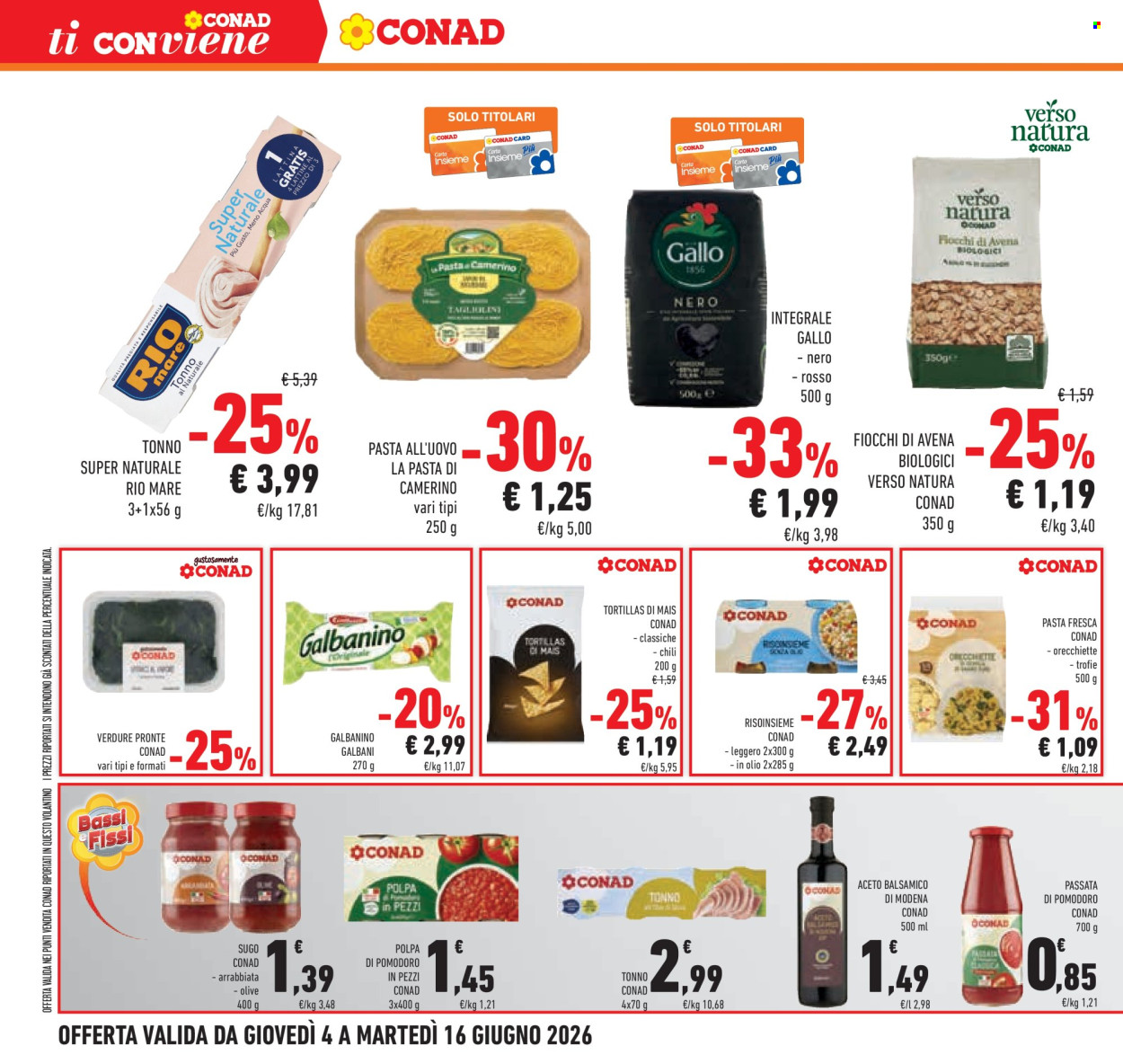 Leták Conad - 4.6.2026 - 16.6.2026. Strana 32