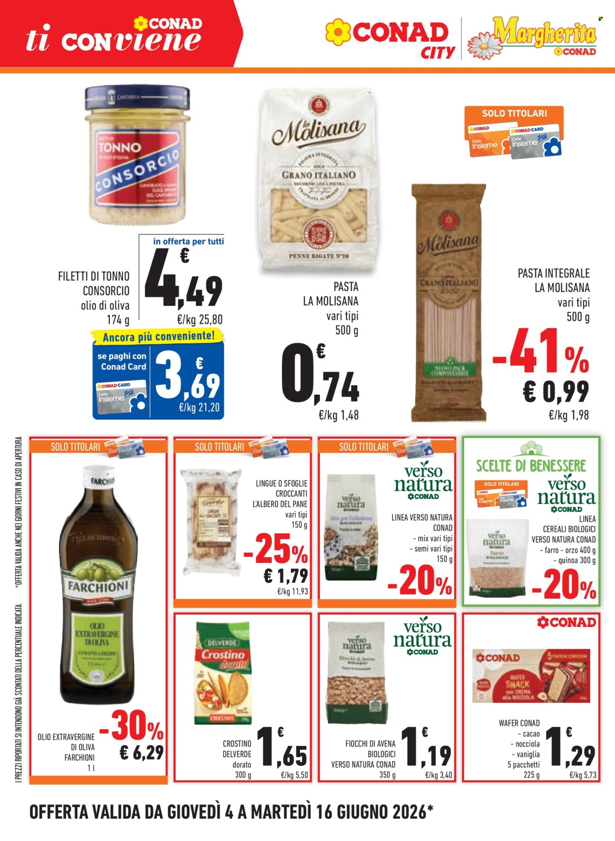 Volantino Margherita Conad - 4/6/2026 - 16/6/2026. Pagina 10