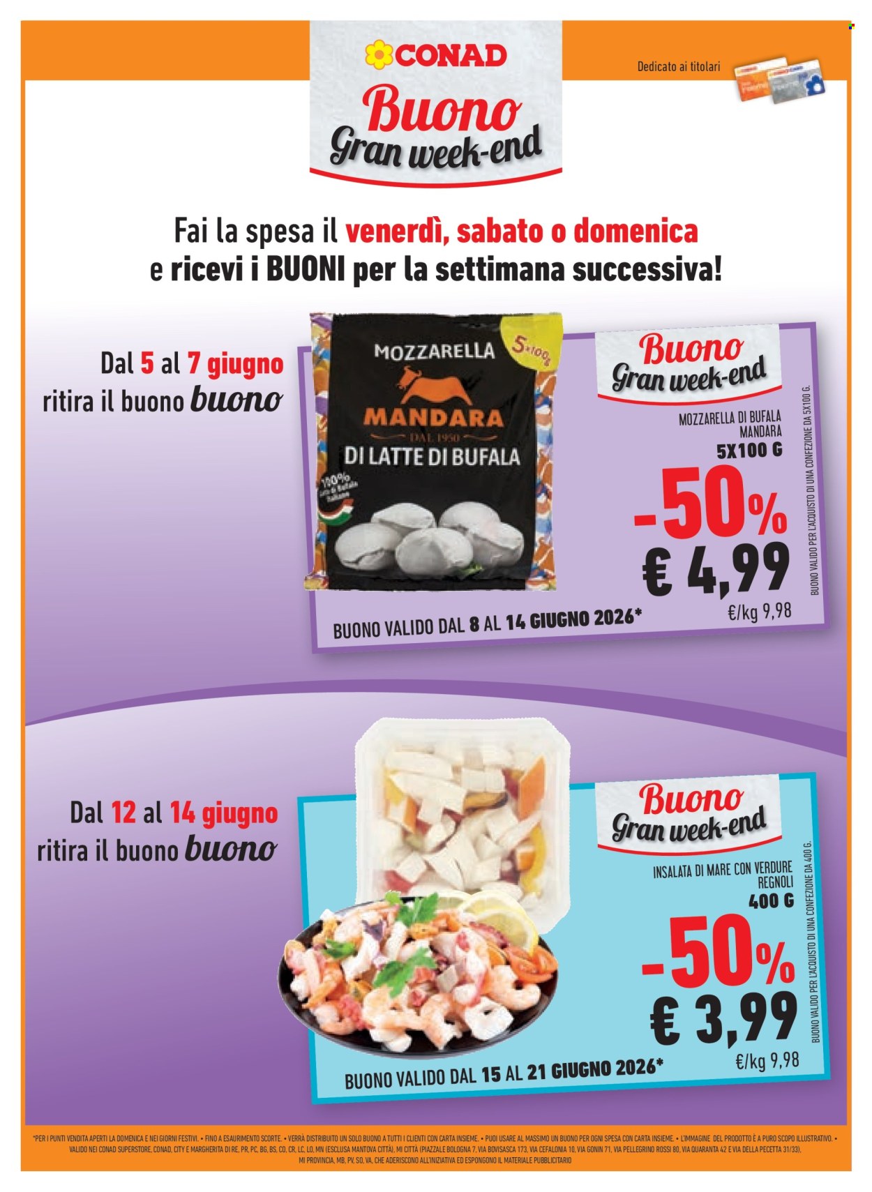 Volantino Margherita Conad - 4/6/2026 - 16/6/2026. Pagina 18