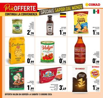 Volantino Conad - 4/6/2026 - 13/6/2026.