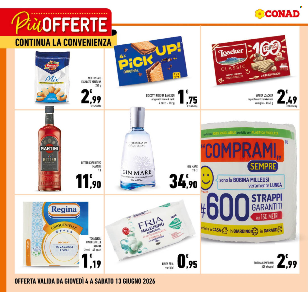 Leták Conad - 4.6.2026 - 13.6.2026. Strana 2