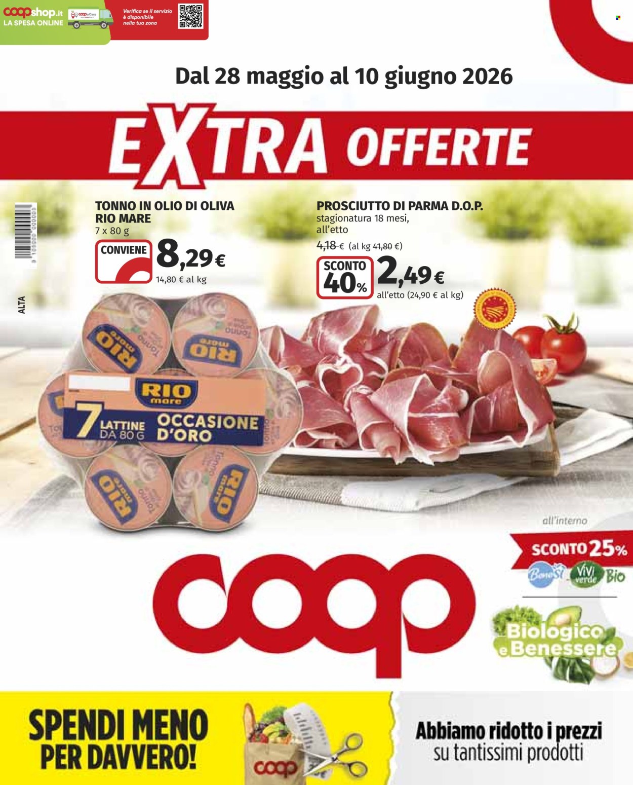 Leták Coop - 28.5.2026 - 10.6.2026. Strana 1