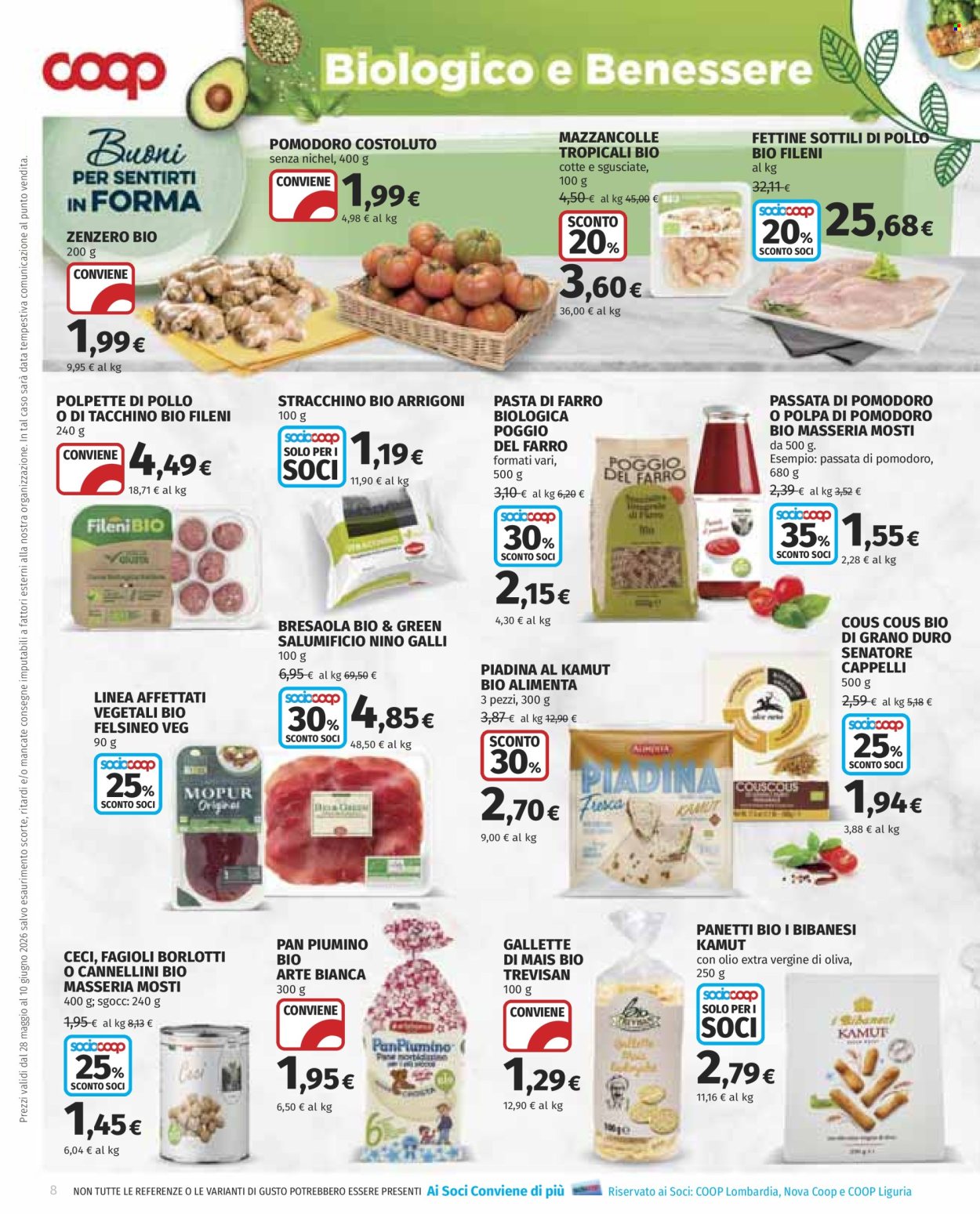 Leták Coop - 28.5.2026 - 10.6.2026. Strana 8