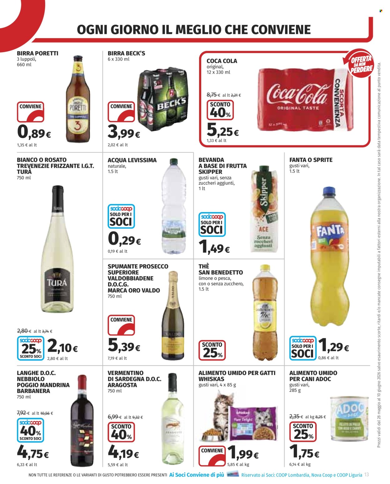 Leták Coop - 28.5.2026 - 10.6.2026. Strana 13