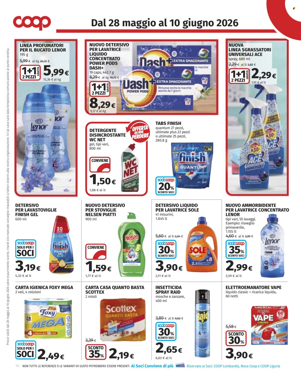 Leták Coop - 28.5.2026 - 10.6.2026. Strana 14
