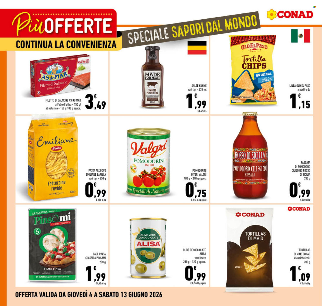 Volantino Conad - 4/6/2026 - 13/6/2026. Pagina 1