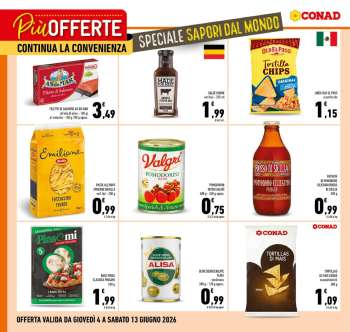 Volantino Conad - 4/6/2026 - 13/6/2026.