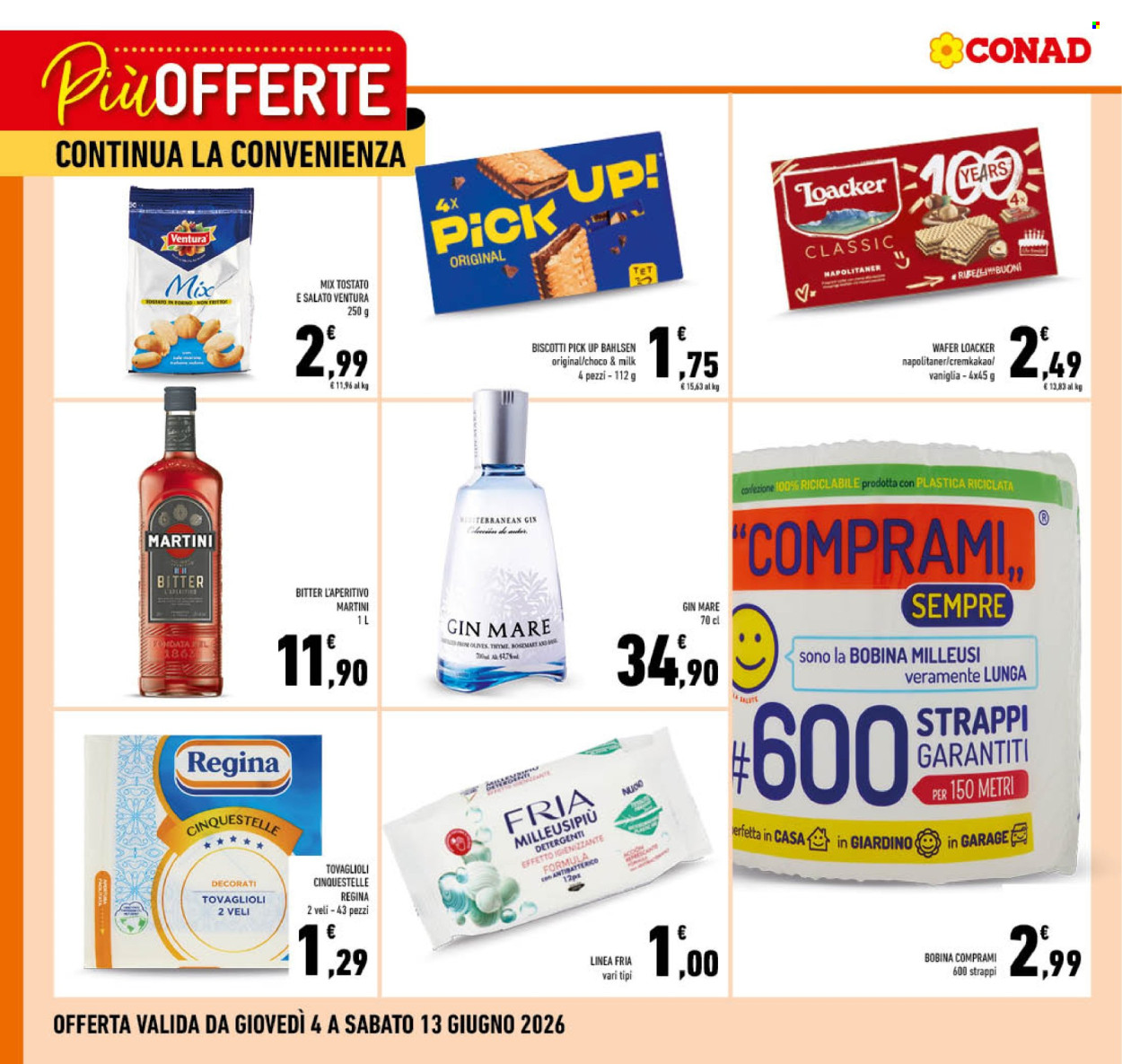 Leták Conad - 4.6.2026 - 13.6.2026. Strana 2