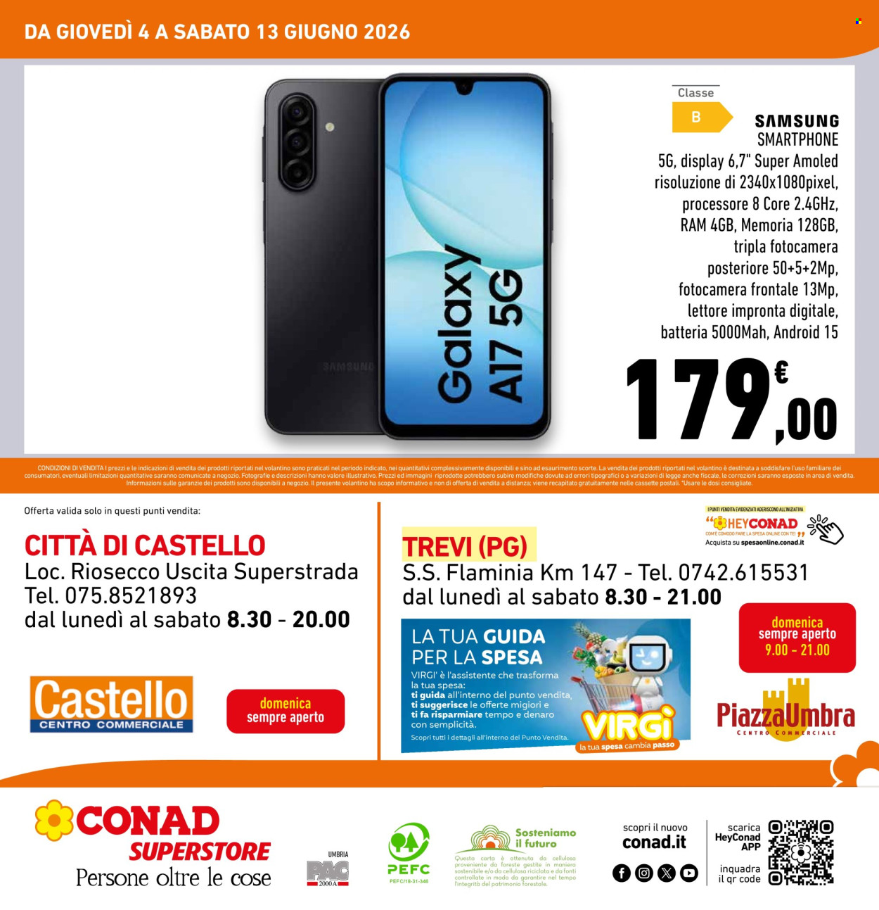 Volantino Conad Superstore - 4/6/2026 - 13/6/2026. Pagina 4