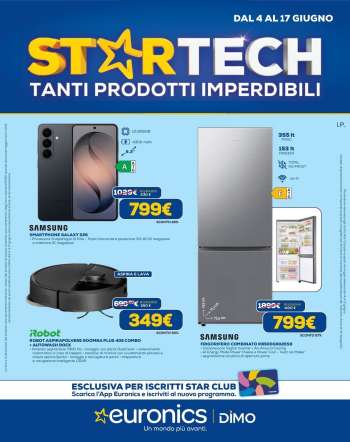 Volantino Euronics - 4/6/2026 - 17/6/2026.