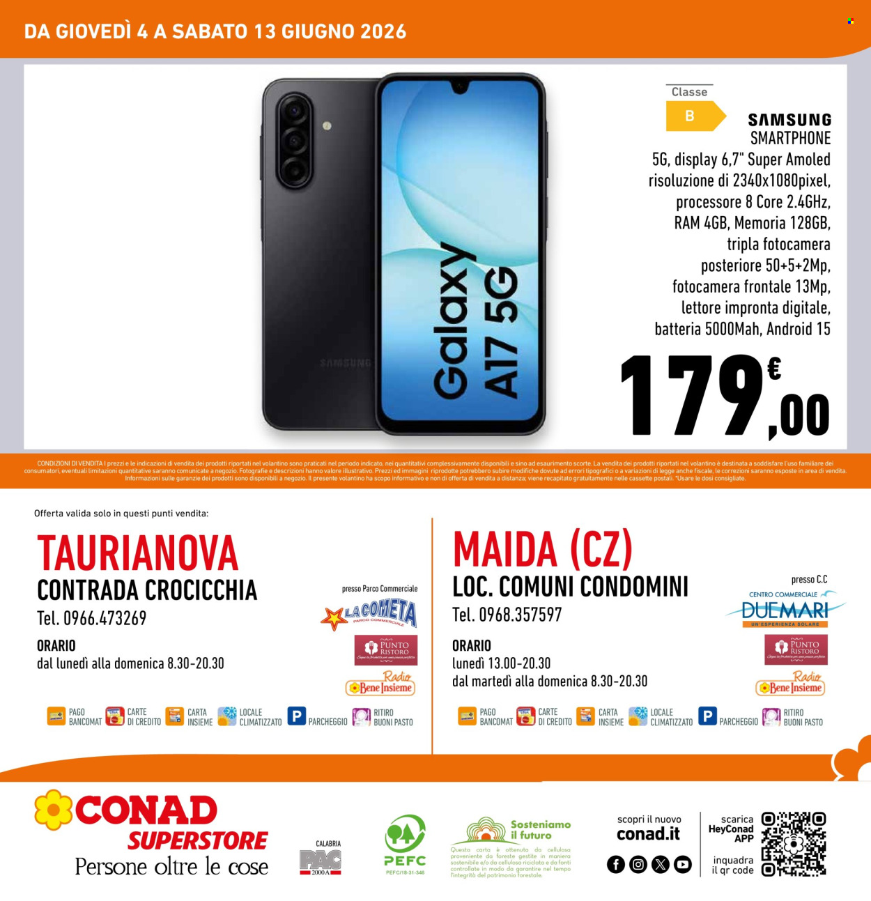 Volantino Conad Superstore - 4/6/2026 - 13/6/2026. Pagina 4