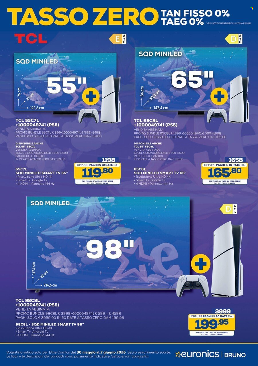 Volantino Euronics - 30/5/2026 - 2/6/2026. Pagina 10