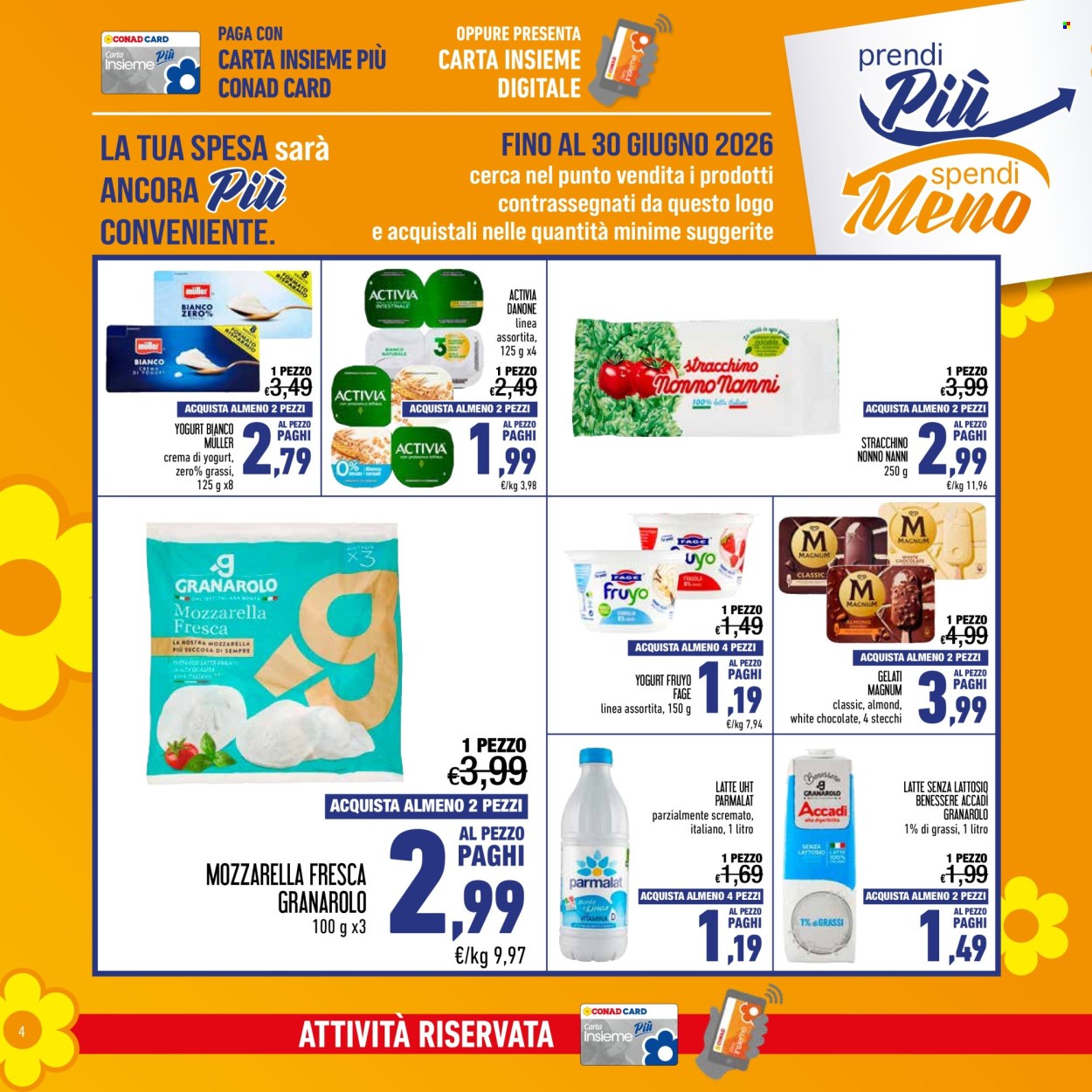 Leták Spesa Facile Conad - 1.6.2026 - 30.6.2026. Strana 4