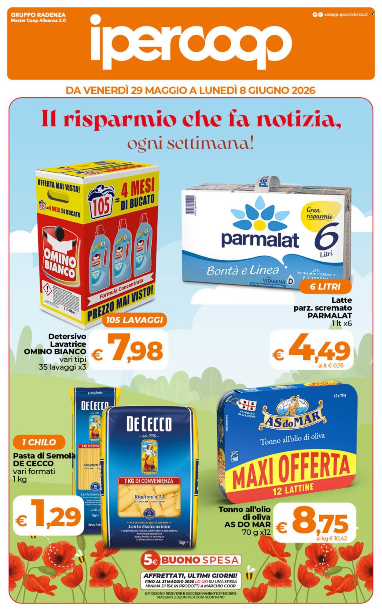 Volantino Coop - 29/5/2026 - 8/6/2026. Pagina 1