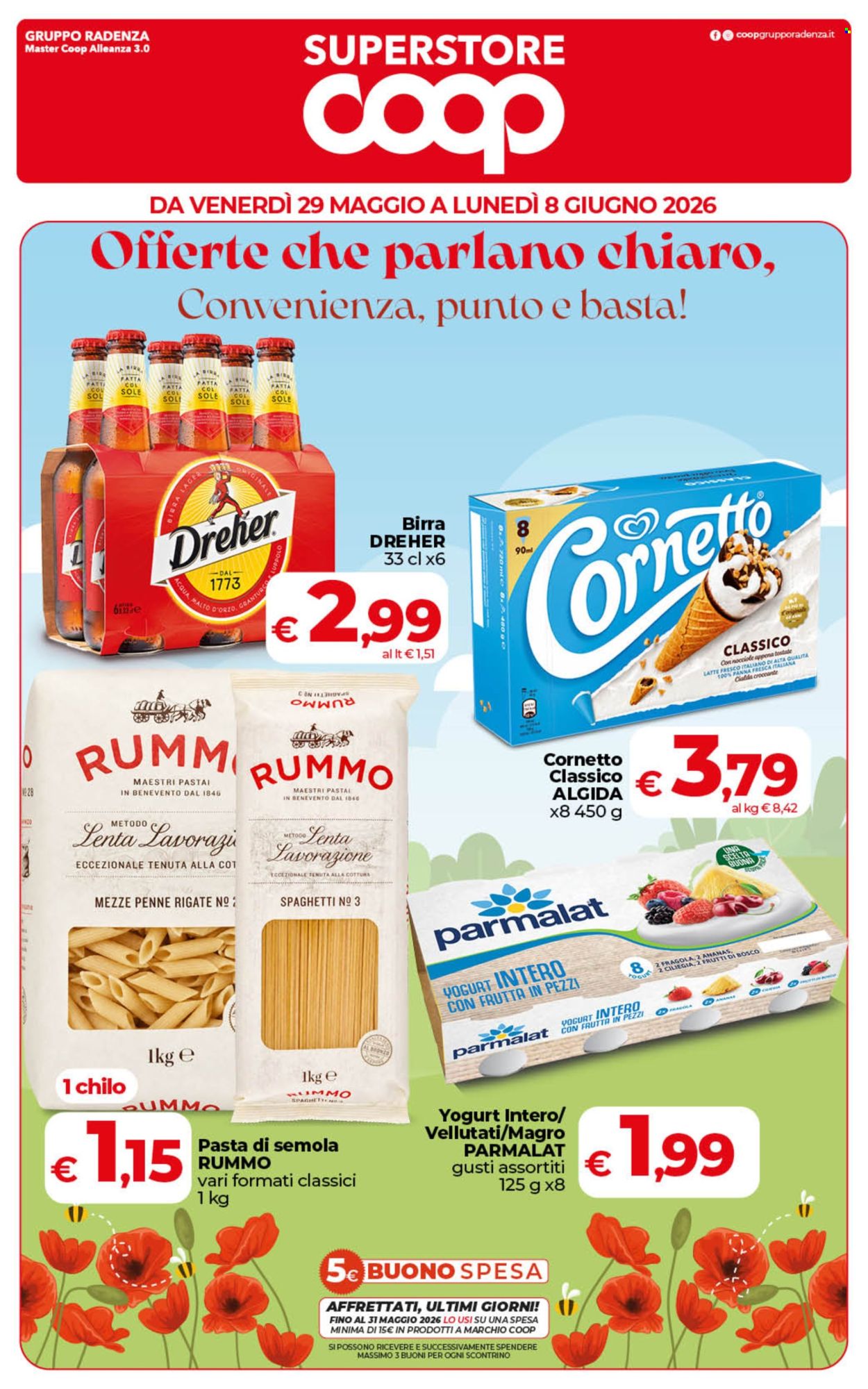 Volantino Coop - 29/5/2026 - 8/6/2026. Pagina 1