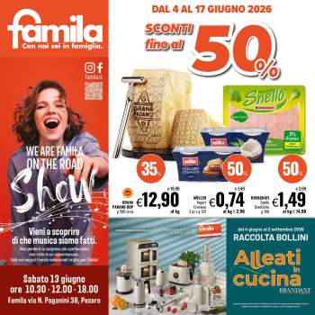 Volantino Famila - 4/6/2026 - 17/6/2026.
