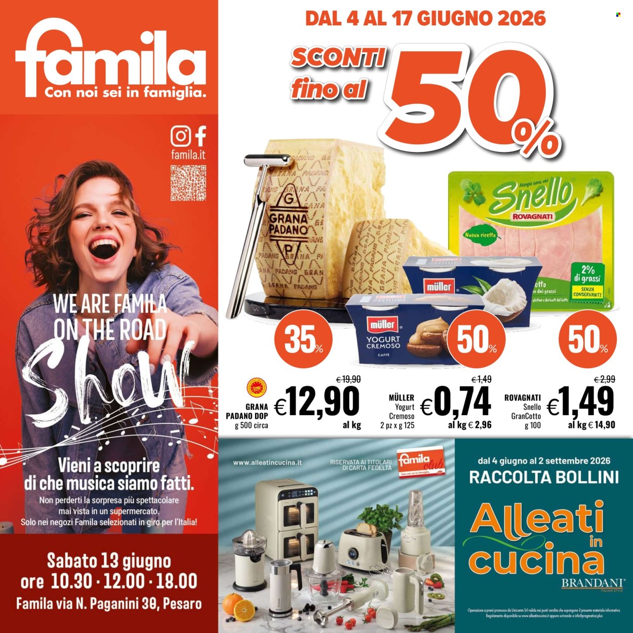 Leták Famila - 4.6.2026 - 17.6.2026. Strana 1