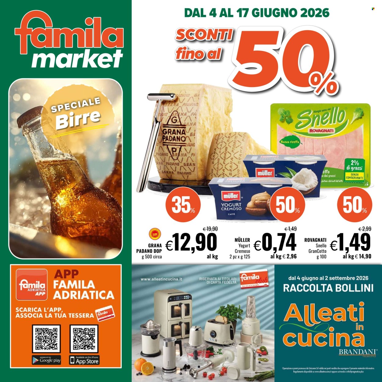 Volantino Famila - 4/6/2026 - 17/6/2026. Pagina 1