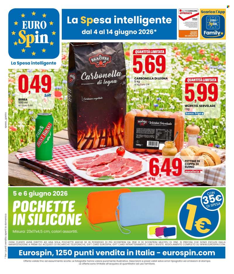 Volantino EuroSpin - 4/6/2026 - 14/6/2026.