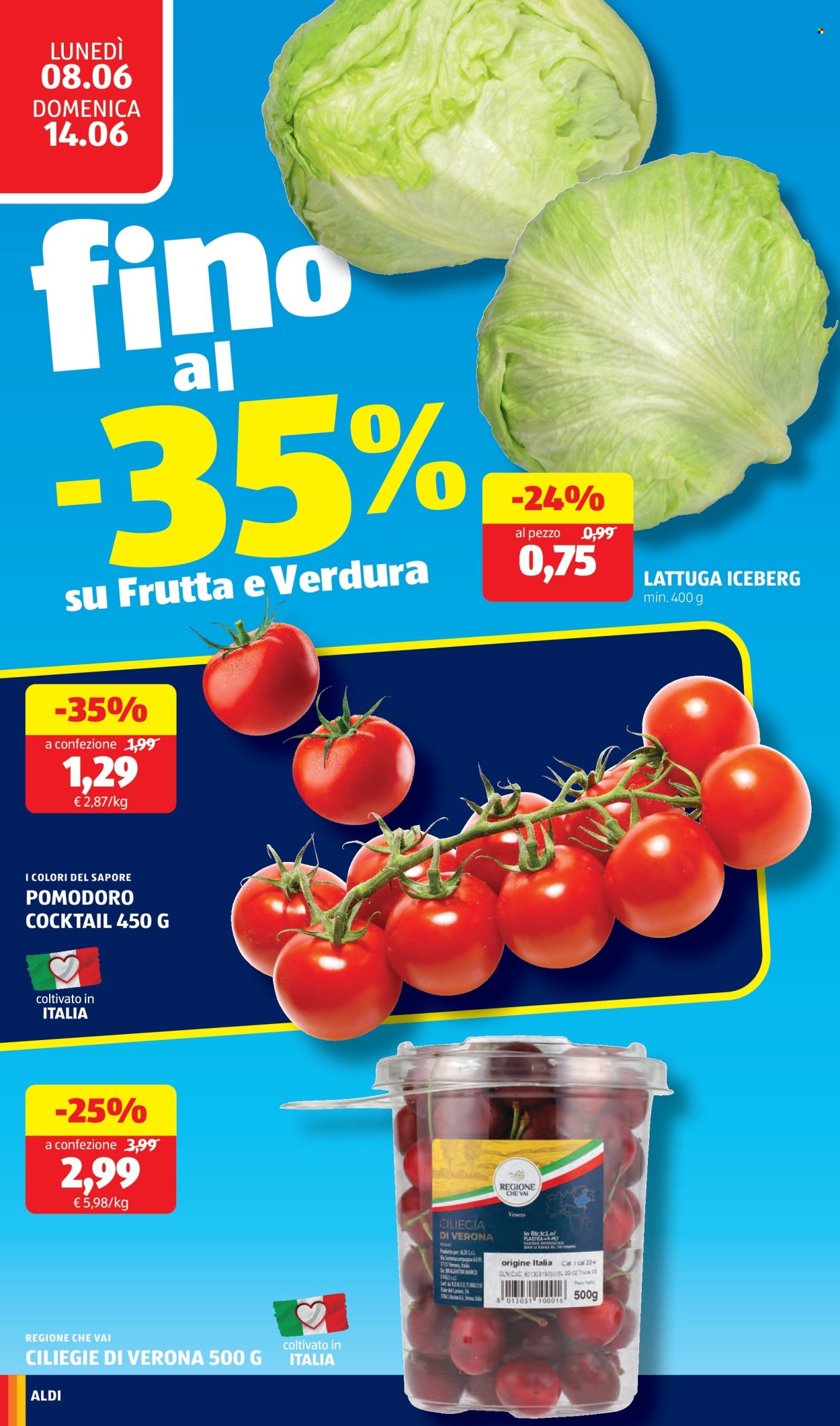 Volantino Aldi - 8/6/2026 - 14/6/2026. Pagina 8