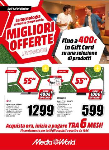 thumbnail - Volantino MediaWorld - WORLD CUP