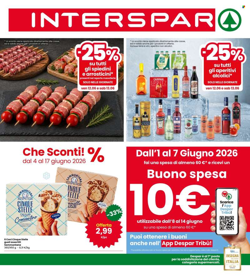 Volantino Interspar - 4/6/2026 - 17/6/2026.