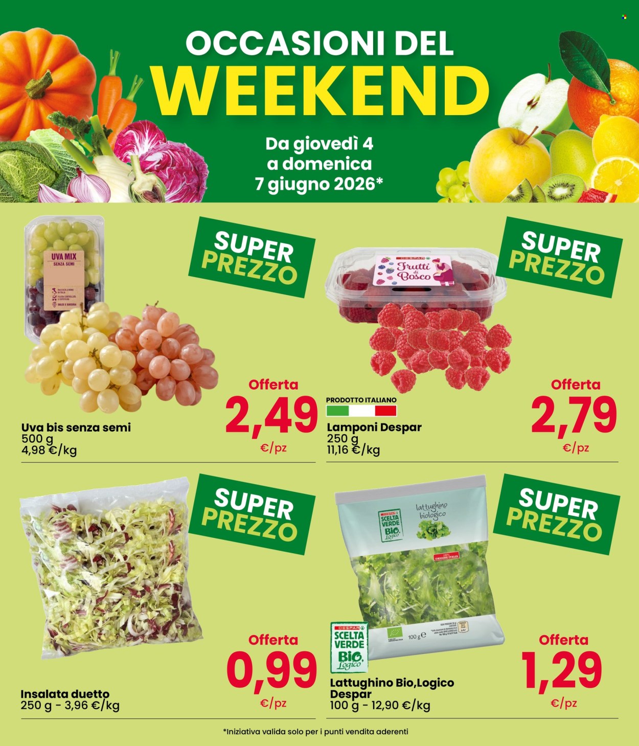 Volantino Eurospar - 4/6/2026 - 7/6/2026. Pagina 2