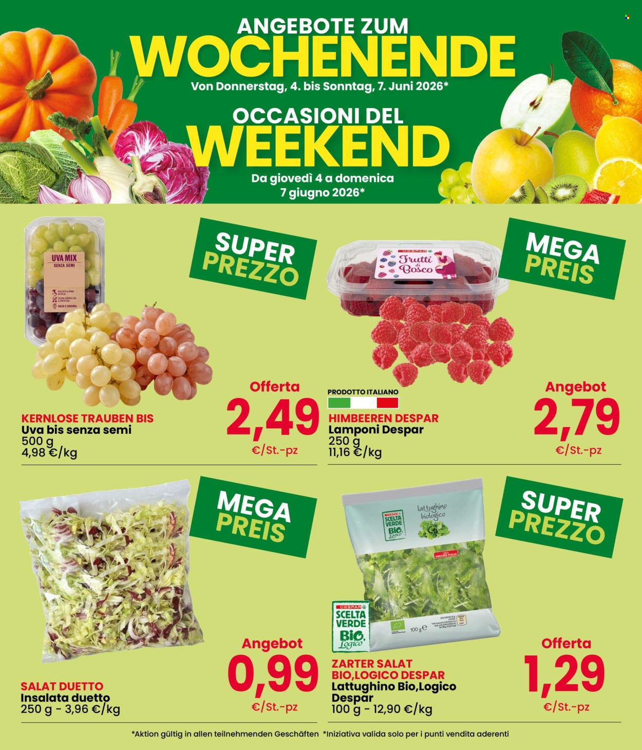 Volantino Eurospar - 4/6/2026 - 7/6/2026. Pagina 2