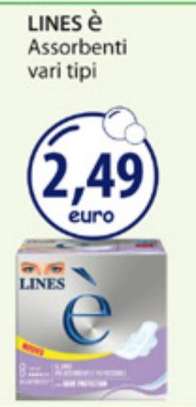 LINES è Assorbenti vari tipi