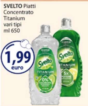 SVELTO Piatti Concentrato Titanium