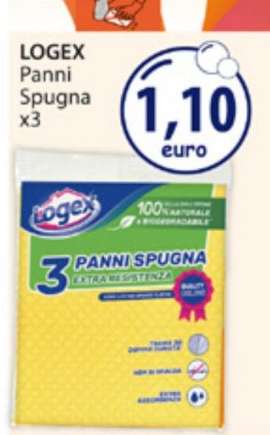 LOGEX Panni Spugna x3