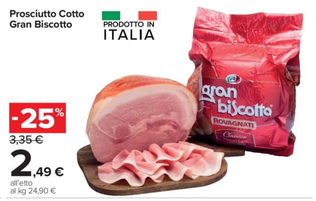 Prosciutto Cotto Gran Biscotto