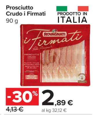 Prosciutto Crudo i Firmati