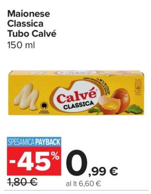 Maionese Classica Tubo Calvé