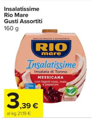 Insalatissime Rio Mare Gusti Assortiti