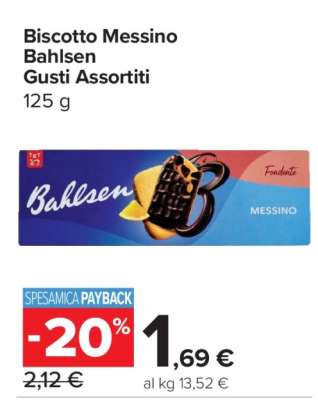 Biscotto Messino Bahlsen Gusti Assortiti