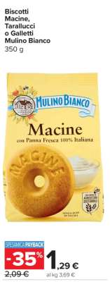 Biscotti Macine, Tarallucci o Galletti Mulino Bianco