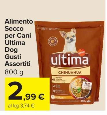 Alimento Secco per Cani Ultima Dog Gusti Assortiti