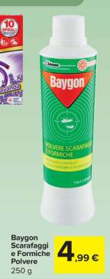 Baygon Scarafaggi e Formiche Polvere