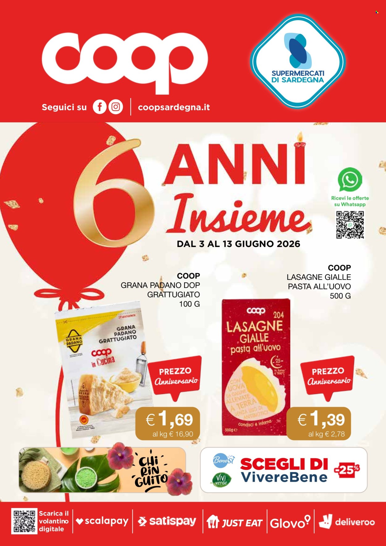 Volantino Coop - 3/6/2026 - 13/6/2026. Pagina 1