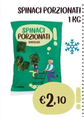 SPINACI PORZIONATI