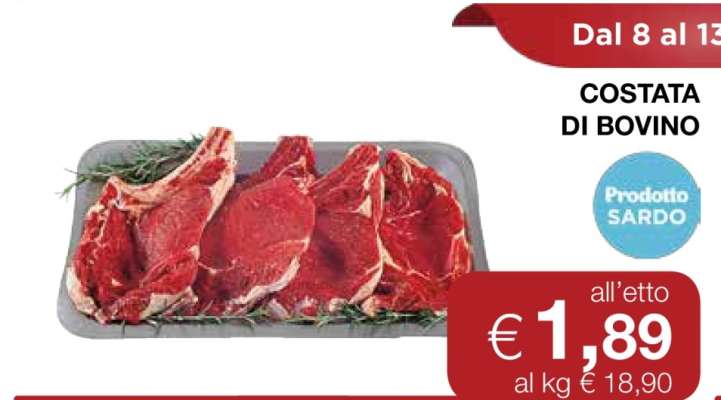 Costata di bovino